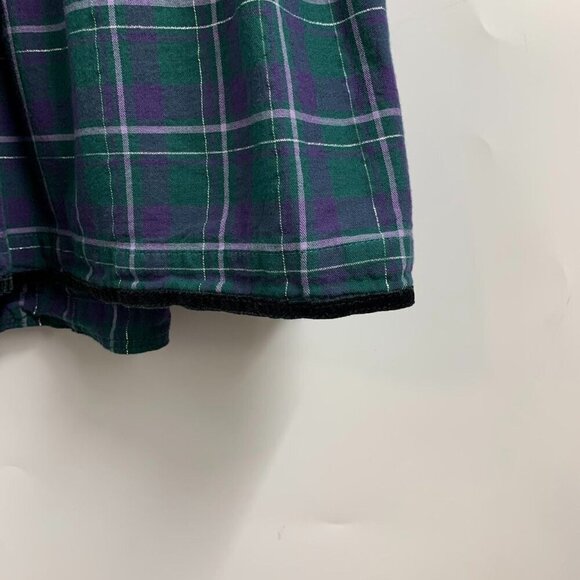 Roller Rabbit Kids Inverness Plaid Chantal Cotton Pullover Dress Size 10Y - Picture 7 of 13